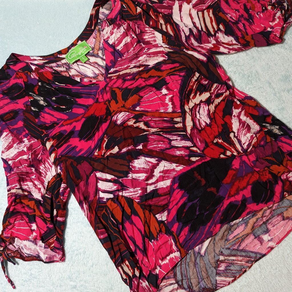 Cappagallo Patterned Blouse